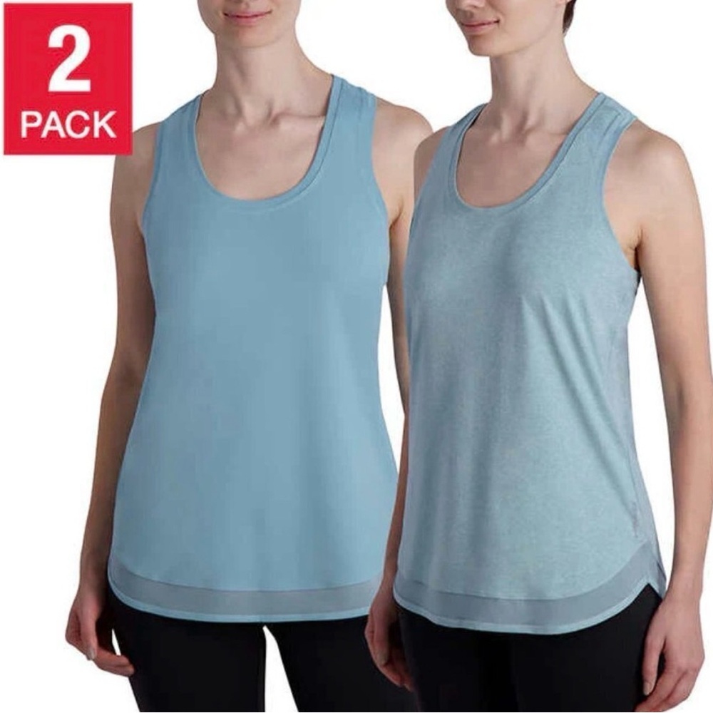 Head Light Blue/green Tank Tops ( set of 2)